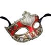 masque venitien rouge