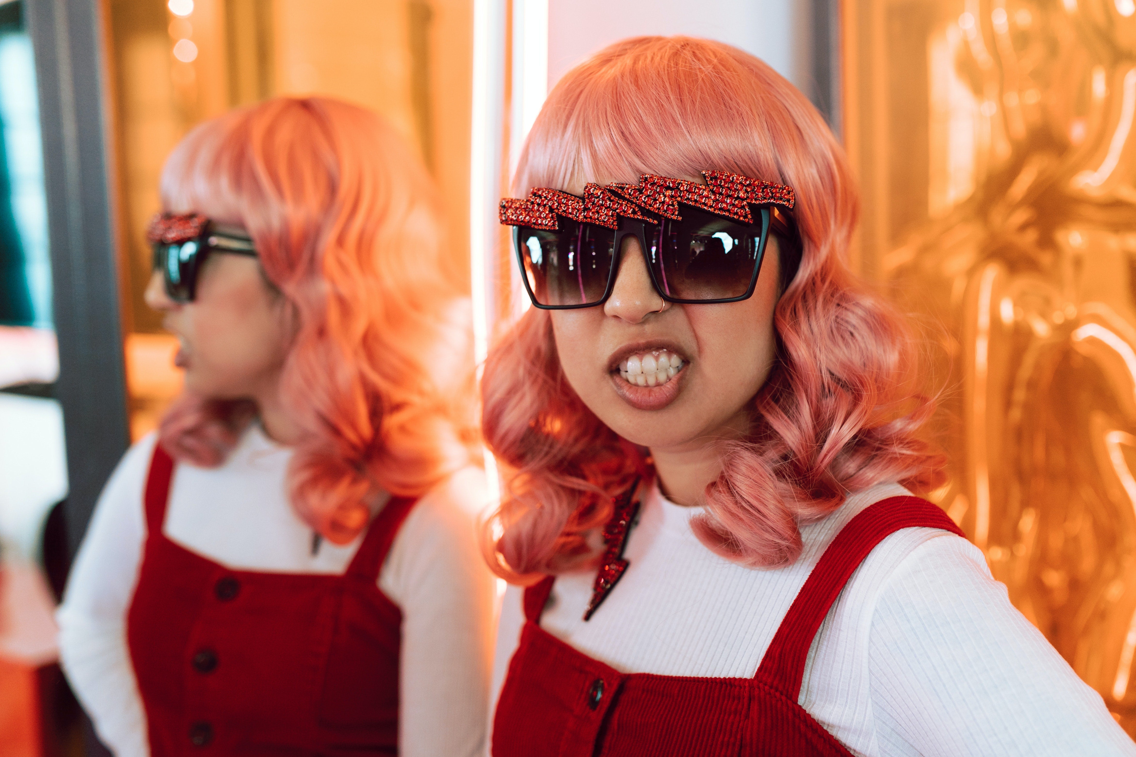 perruque soirée masquée